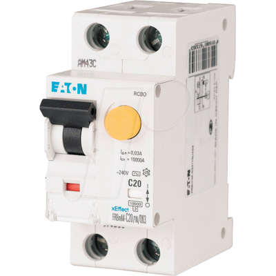 Eaton 13A B-Char FI/LS-Schalter - Fehlerstromschutzschalter Eaton 13A B-Char FI/LS-Schalter - Fehlerstromschutzschalter