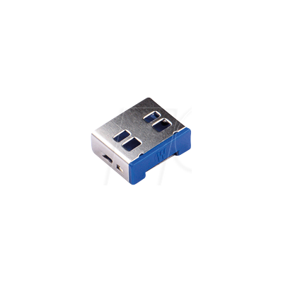 SMARTKEEPER SK UL03P2DB - Port Schloss, USB Typ A, 100 Stück, dunkelblau SMARTKEEPER SK UL03P2DB - Port Schloss, USB Typ A, 100 Stück, dunkelblau