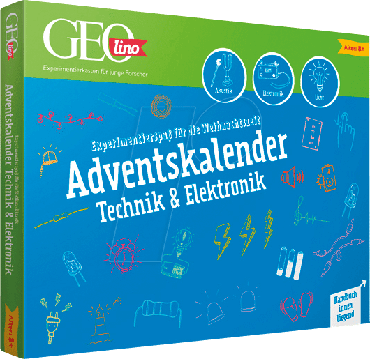 FRANZIS-VERLAG ADV 67171-4 - Adventskalender - GEOlino Technik & Elektronik (DE)