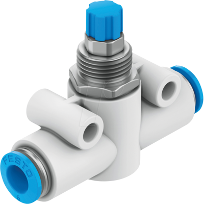FESTO 193969 - Drossel-Rückschlagventil, 430 -> 245 l/min, QS-6 FESTO 193969 - Drossel-Rückschlagventil, 430 -> 245 l/min, QS-6