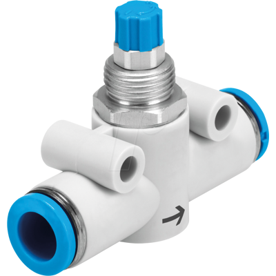 FESTO 193970 - Drossel-Rückschlagventil, 500 -> 265 l/min, QS-8 FESTO 193970 - Drossel-Rückschlagventil, 500 -> 265 l/min, QS-8