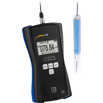 PCE Instruments PCE-MFM 2400+ - Magnetfeldmesser - Axiale Messung PCE Instruments PCE-MFM 2400+ - Magnetfeldmesser - Axiale Messung