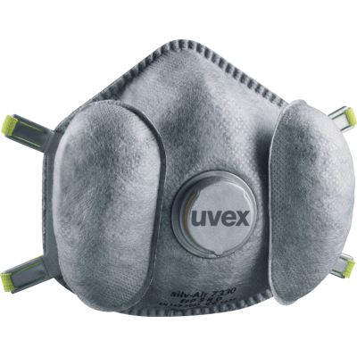 UVEX 8787330 - uvex silv-Air exccel 7330 Atemschutzmaske FFP3, 3er Pack UVEX 8787330 - uvex silv-Air exccel 7330 Atemschutzmaske FFP3, 3er Pack