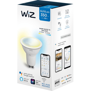 WIZ G2 Weiß Smart GU10 LED-Lampe - LED Lichtbirne WIZ G2 Weiß Smart GU10 LED-Lampe - LED Lichtbirne