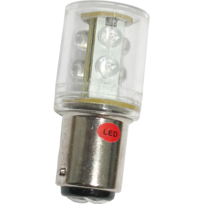 Barthelme BARTH 52162412 - LED 360° 6 LED Ba15d 240VAC 20x45 gelb Barthelme BARTH 52162412 - LED 360° 6 LED Ba15d 240VAC 20x45 gelb