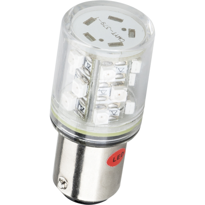 Barthelme BARTH 52190111 - LED 360° 15 LED Ba15d 12V 20x45 rot Barthelme BARTH 52190111 - LED 360° 15 LED Ba15d 12V 20x45 rot