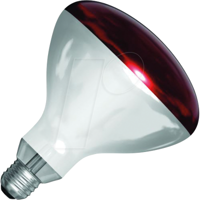 Schiefer Lighting Schi 391251502 - Infrarotlampe E27, R125, 150W, Rot Schiefer Lighting Schi 391251502 - Infrarotlampe E27, R125, 150W, Rot