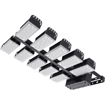 SYNERGY 21 SYN 154898 - LED-Flutlicht, 1200 W, 198000 lm, 5000 K, schwarz, IP66 SYNERGY 21 SYN 154898 - LED-Flutlicht, 1200 W, 198000 lm, 5000 K, schwarz, IP66