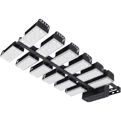 SYNERGY 21 SYN 154899 - LED-Flutlicht, 1440 W, 237600 lm, 5000 K, schwarz, IP66 SYNERGY 21 SYN 154899 - LED-Flutlicht, 1440 W, 237600 lm, 5000 K, schwarz, IP66