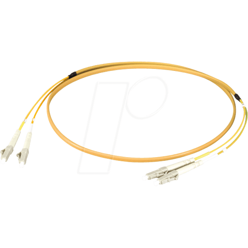 EFB-ELEKTRONIK O0350FT.0,5 - Duplex Jumper LC-LC OS2, Flat Twin 0,5 m