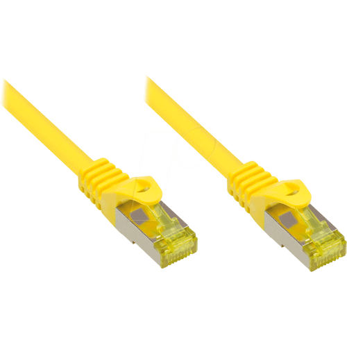 GOOD CONNECTIONS GC 8070R-075Y - Patchkabel - Cat.7 Rohkabel, gelb, 7,5 m