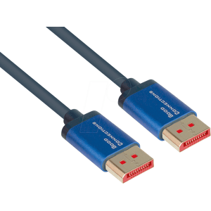 GOOD CONNECTIONS GC 4814-SF030B - DisplayPort Kabel, DP1.4 Stecker, Flex, 8K@60 Hz 3 m GOOD CONNECTIONS GC 4814-SF030B - DisplayPort Kabel, DP1.4 Stecker, Flex, 8K@60 Hz 3 m