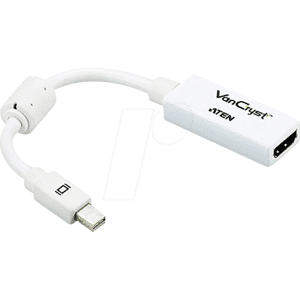 ATEN VC980 - DisplayPort Adapter, Mini DP Stecker auf HDMI Buchse ATEN VC980 - DisplayPort Adapter, Mini DP Stecker auf HDMI Buchse