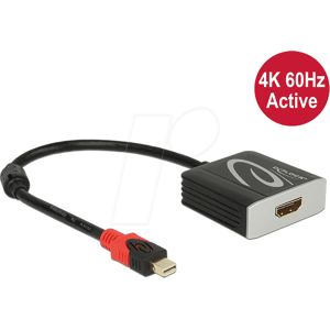 DELOCK 62735 - DisplayPort Adapter, Mini DP 1.2 Stecker auf HDMI Buchse DELOCK 62735 - DisplayPort Adapter, Mini DP 1.2 Stecker auf HDMI Buchse