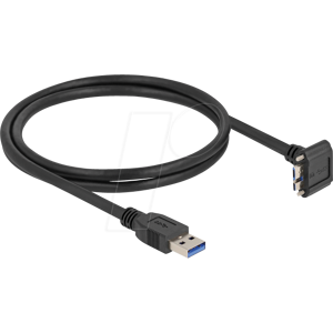 DELOCK 80483 - USB 5 Gb/s Kabel, A Stecker auf 90° Micro-B Stecker, 1,0 m DELOCK 80483 - USB 5 Gb/s Kabel, A Stecker auf 90° Micro-B Stecker, 1,0 m