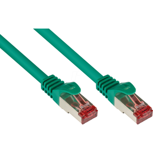 GOOD CONNECTIONS GC 8060-150G - Patchkabel Cat.6, S/FTP PiMF, 250 MHz, grün, 15 m GOOD CONNECTIONS GC 8060-150G - Patchkabel Cat.6, S/FTP PiMF, 250 MHz, grün, 15 m