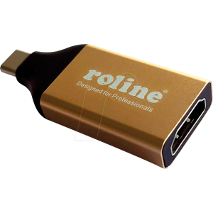 ROLINE GOLD ROLINE 12033231 - Adapter USB-C > HDMI St./Bu., 4K 60Hz ROLINE GOLD ROLINE 12033231 - Adapter USB-C > HDMI St./Bu., 4K 60Hz