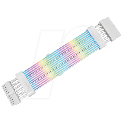 TT 46012 - Thermaltake Mod ARGB Snow Cable - 24-Pin TT 46012 - Thermaltake Mod ARGB Snow Cable - 24-Pin