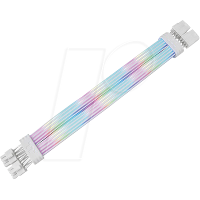 TT 46036 - Thermaltake Mod ARGB Snow Cable - 8-Pin TT 46036 - Thermaltake Mod ARGB Snow Cable - 8-Pin