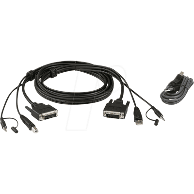 ATEN 2L-7D02UDX2 - KVM Kabel, DVI, Audio, USB, 1,8 m ATEN 2L-7D02UDX2 - KVM Kabel, DVI, Audio, USB, 1,8 m