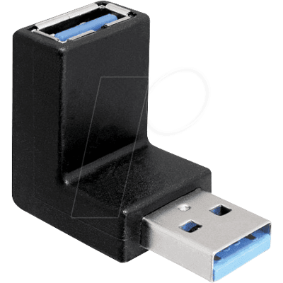 DELOCK 65339 - USB 3.0 A Stecker auf A Buchse gewinkelt 90° vertikal DELOCK 65339 - USB 3.0 A Stecker auf A Buchse gewinkelt 90° vertikal