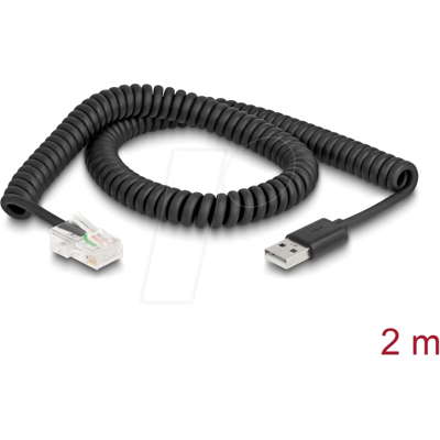 DELOCK 90601 - Barcodescanner, Kabel, USB, gedreht, 2,0 m DELOCK 90601 - Barcodescanner, Kabel, USB, gedreht, 2,0 m