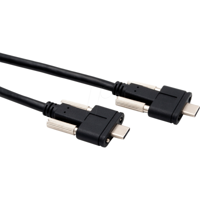 EXSYS Ex-K1592v - 1 M USB C Kabel - 10 Gbps - Schwarz - USB 3.2 EXSYS Ex-K1592v - 1 M USB C Kabel - 10 Gbps - Schwarz - USB 3.2