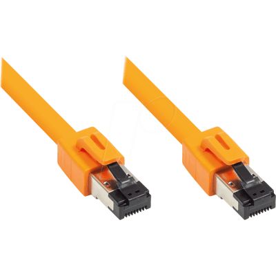 GOOD CONNECTIONS GC 8080-005O - Patchkabel Cat.8.1 S/FTP, 0,5 m, orange GOOD CONNECTIONS GC 8080-005O - Patchkabel Cat.8.1 S/FTP, 0,5 m, orange