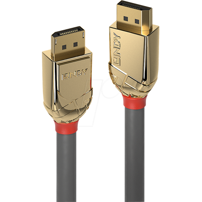LINDY 36290 - DisplayPort 1.4 Kabel, 8K 60 Hz, 0,5 m LINDY 36290 - DisplayPort 1.4 Kabel, 8K 60 Hz, 0,5 m