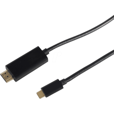 Shiverpeaks BS10-57045 Video Kabel-Adapter - 3 m USB Typ-C HDMI Schwarz Shiverpeaks BS10-57045 Video Kabel-Adapter - 3 m USB Typ-C HDMI Schwarz