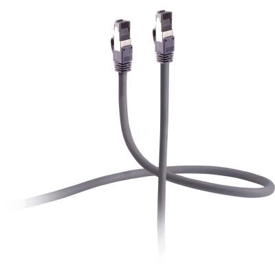 FLEXLINE FLX FL31-59080 - Patchkabel Cat.6a, stahlarmiert, U/FTP, grau, 15 m FLEXLINE FLX FL31-59080 - Patchkabel Cat.6a, stahlarmiert, U/FTP, grau, 15 m