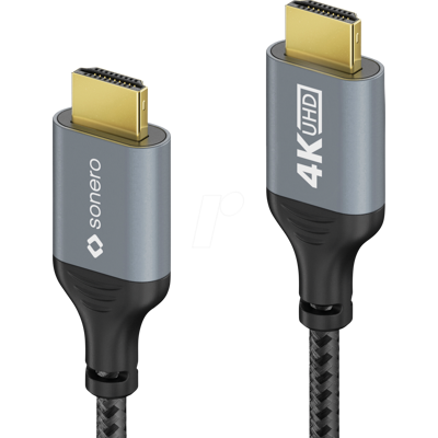 SON SPC-HD100-20 - HDMI Kabel - sonero Premium, 4K60Hz, 2,00 m SON SPC-HD100-20 - HDMI Kabel - sonero Premium, 4K60Hz, 2,00 m