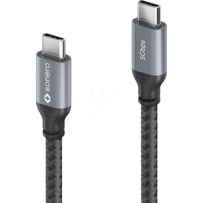 SONERO SON SPC-U320-010 - USB 5 Gb/s Kabel, C Stecker, 4K 60 Hz, 60 W, 1,0 m SONERO SON SPC-U320-010 - USB 5 Gb/s Kabel, C Stecker, 4K 60 Hz, 60 W, 1,0 m