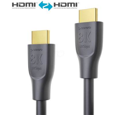 SONERO SON PHC110-010 - Hochgeschwindigkeits HDMI 8K Kabel, 1m SONERO SON PHC110-010 - Hochgeschwindigkeits HDMI 8K Kabel, 1m