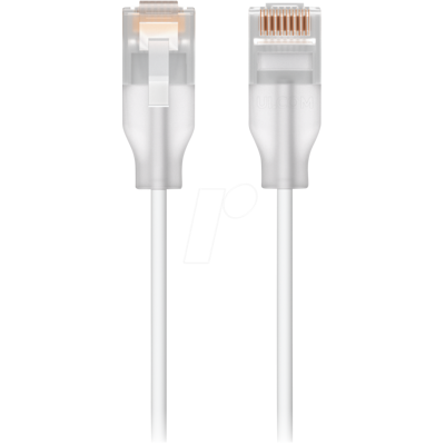 Ubiquiti UBI UACCEL1MW - Patchkabel, Cat.6, UTP, Etherlighting, 1 m, weiß Ubiquiti UBI UACCEL1MW - Patchkabel, Cat.6, UTP, Etherlighting, 1 m, weiß