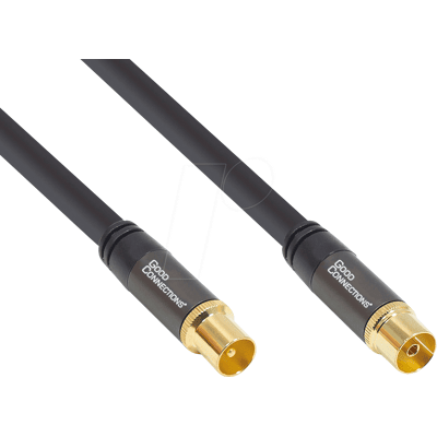 GOOD CONNECTIONS GC M2051 - Antennenkabel SmartFLEX IEC Stecker Buchse 1m GOOD CONNECTIONS GC M2051 - Antennenkabel SmartFLEX IEC Stecker Buchse 1m