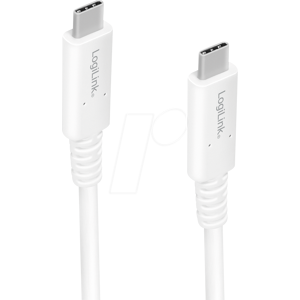 LOGILINK CU0180 - USB 4.0 Kabel, 40 Gbit/s, 100 W, 8K 60Hz, 0,8 m