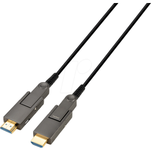 TTL NETWORK P-HDMI-AOC-100M - Aktiv Optisches HDMI-D Hybridkabel (AOC), adaptiert, 100m