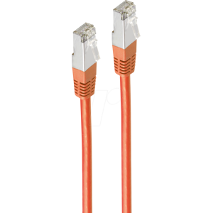 SHIVERPEAKS SHVP BS75227O - Patchkabel, Cat.5e, SF/UTP, orange, 25m