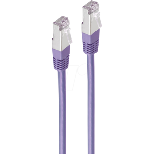 SHIVERPEAKS SHVP BS75227V - Patchkabel, Cat.5e, SF/UTP, violett, 25m