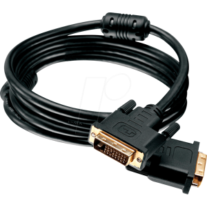 HDSUPPLY HDS DC130-100 - DVI Monitor Kabel DVI 24+1 Stecker, Dual Link, 10 m