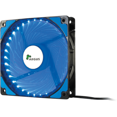 IT88885412 - Inter-Tech Argus Gehäuselüfter, 120 mm, LED blau IT88885412 - Inter-Tech Argus Gehäuselüfter, 120 mm, LED blau