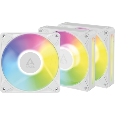 ARCTIC 01062 - Arctic Gehäuselüfter BioniX P12 A-RGB, 120mm, weiß,3er Pack ARCTIC 01062 - Arctic Gehäuselüfter BioniX P12 A-RGB, 120mm, weiß,3er Pack