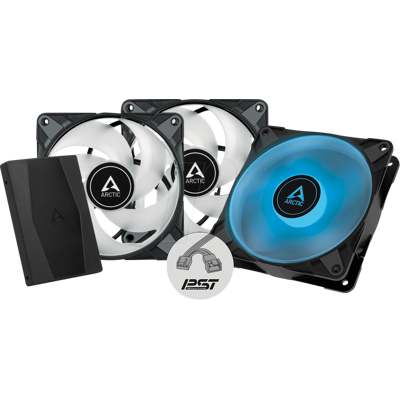 ARCTIC 03260 - Arctic Gehäuselüfter P12 PWM PST RGB, 3er Pack ARCTIC 03260 - Arctic Gehäuselüfter P12 PWM PST RGB, 3er Pack