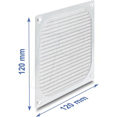 DELOCK 67458 - Lüftergitter mit Aluminiumfilter, 120 x 120 mm DELOCK 67458 - Lüftergitter mit Aluminiumfilter, 120 x 120 mm