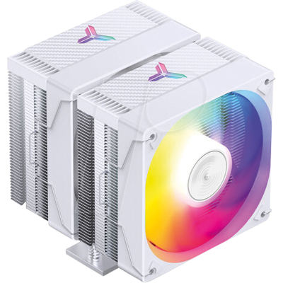 JNB 54075 - Jonsbo CR-3000E 3-Pin CPU-Kühler, Dual-Tower, RGB, weiß JNB 54075 - Jonsbo CR-3000E 3-Pin CPU-Kühler, Dual-Tower, RGB, weiß