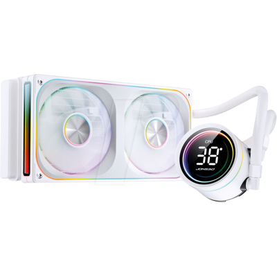 JNB 54402 - Jonsbo 240mm Wasserkühlung, ARGB, Display, weiß JNB 54402 - Jonsbo 240mm Wasserkühlung, ARGB, Display, weiß