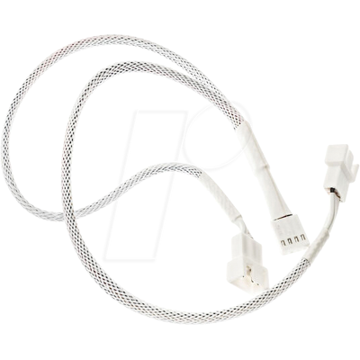 KOLINK 06676 - Kolink 1-2 PWM Lüfter Splitterkabel - 35 cm, geflochten, weiß KOLINK 06676 - Kolink 1-2 PWM Lüfter Splitterkabel - 35 cm, geflochten, weiß