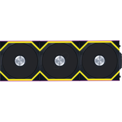 LIAN 12SL1W3B - Lian Li Wireless ARGB PWM Lüfter, inkl. Cont. 120 mm, schwarz LIAN 12SL1W3B - Lian Li Wireless ARGB PWM Lüfter, inkl. Cont. 120 mm, schwarz