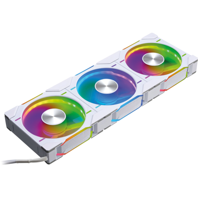 PHT F120D30WT3P - PHANTEKS D30, Airflow D-RGB, 120mm, weiß, 3P PHT F120D30WT3P - PHANTEKS D30, Airflow D-RGB, 120mm, weiß, 3P